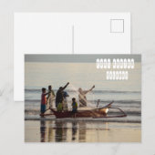 Carte Postale Port Barton à Palawan (Devant / Derrière)