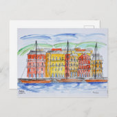 Carte Postale Port, Bastia | Corse, France (Devant / Derrière)