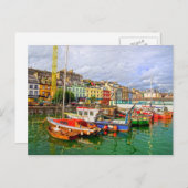 Carte Postale Port Cobh en Irlande (Devant / Derrière)