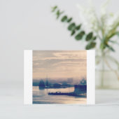 Carte Postale Port d'Aberdeen (Debout devant)