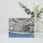 Carte Postale Port d'Aegina (Debout devant)