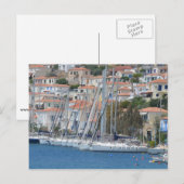 Carte Postale Port d'Aegina (Devant / Derrière)