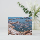 Carte Postale Port d'Alicante (Debout devant)