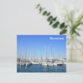 Carte Postale Port de Barcelone (Debout devant)