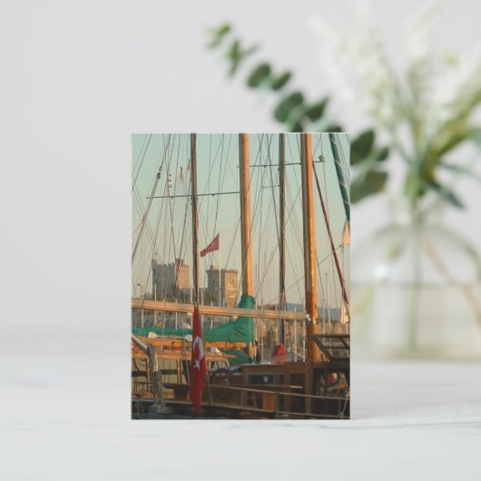 Carte Postale Port de Bodrum (Debout devant)