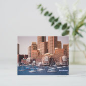 Carte Postale Port de Boston (Debout devant)