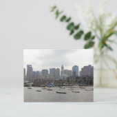 Carte Postale Port de Boston (Debout devant)