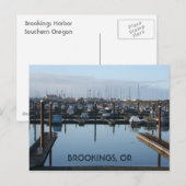 Carte Postale Port de Brookings (Devant / Derrière)