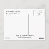 Carte Postale Port de Brookings (Dos)