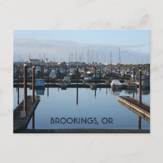 Carte Postale Port de Brookings (Devant)