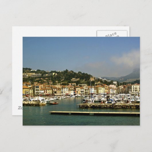 Carte Postale Port de Cassis (Devant / Derrière)