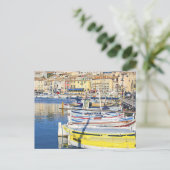 Carte Postale Port de Cassis, France (Debout devant)