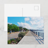 Carte Postale Port de Charleston en Caroline du Sud (Devant / Derrière)