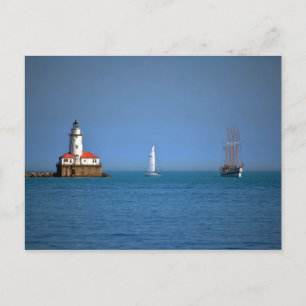 Carte Postale Port de Chicago