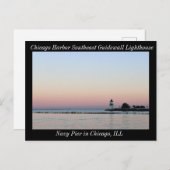 Carte Postale Port de Chicago (Devant / Derrière)