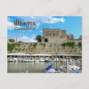 Carte Postale Port de Ciutadella à Minorque
