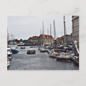 Carte Postale Port de Copenhague (Devant)