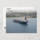 Carte Postale Port de Cozumel Mexique (Devant / Derrière)