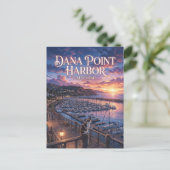 Carte Postale Port de Dana Point USA (Debout devant)