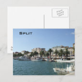 Carte Postale Port de fractionnement (Devant / Derrière)