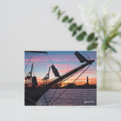 Carte Postale Port de Gênes (Debout devant)