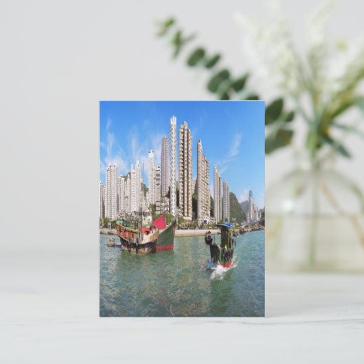 Carte Postale Port de Hong Kong (Debout devant)