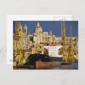 Carte Postale Port de La Valette. (Devant / Derrière)