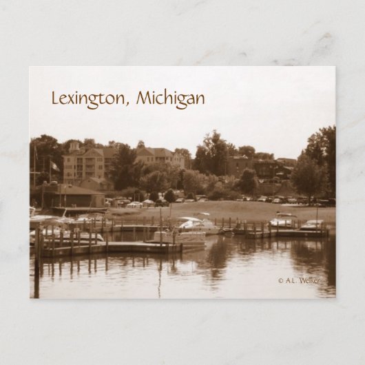 Carte Postale Port de Lexington (Devant)
