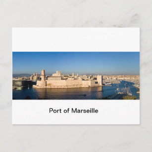 Carte Postale Port de Marseille
