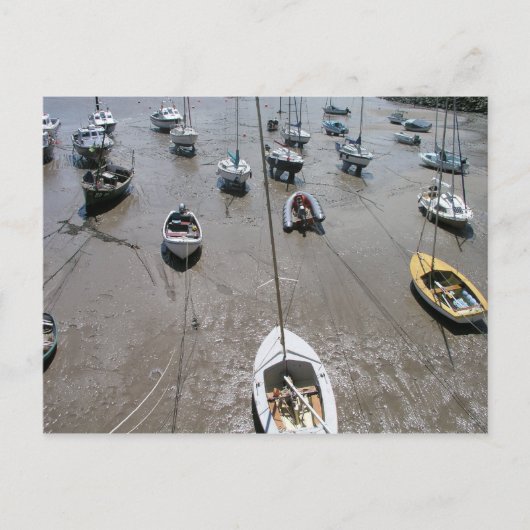 Carte Postale Port de Minehead, Somerset, Royaume-Uni (Devant)