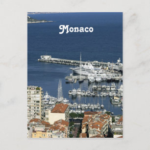 Carte Postale Port de Monaco