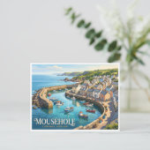 Carte Postale Port de Mousehole Angleterre (Debout devant)