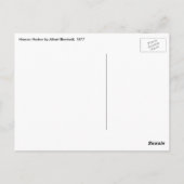 Carte Postale Port de Nassau par Albert Bierstadt (Dos)