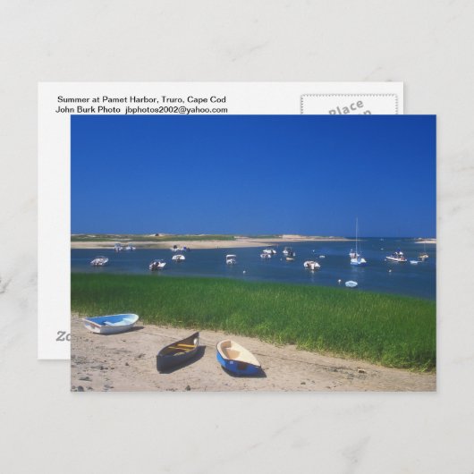 Carte Postale Port de Pamet Truro Cape Cod (Devant / Derrière)
