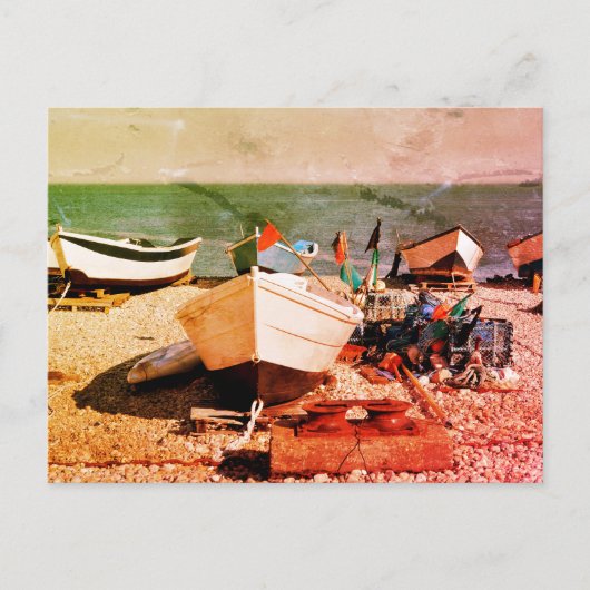 Carte Postale Port de pêche d'Yport en France (Devant)