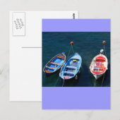 Carte Postale Port de Riomaggiore (Devant / Derrière)