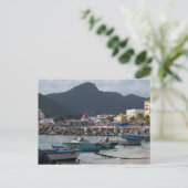 Carte Postale Port de Saint-Martin (Debout devant)