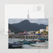 Carte Postale Port de Saint-Martin (Devant / Derrière)