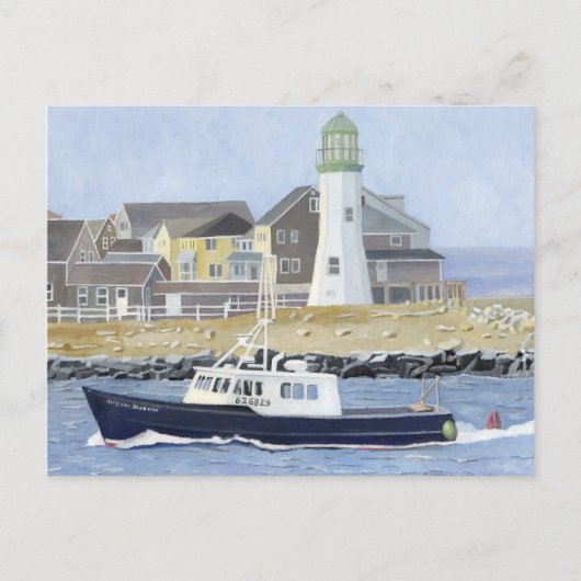 Carte Postale Port de Scituate (Devant)