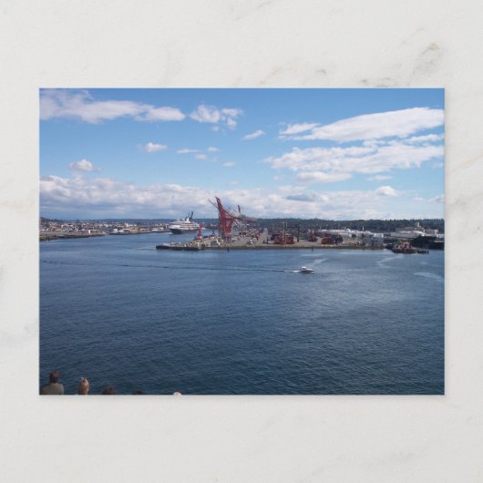 Carte Postale Port de Seattle (Devant)