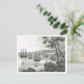 Carte Postale Port de Singapour 1819 (Debout devant)