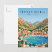 Carte Postale Port de Sóller Espagne (Devant / Derrière)