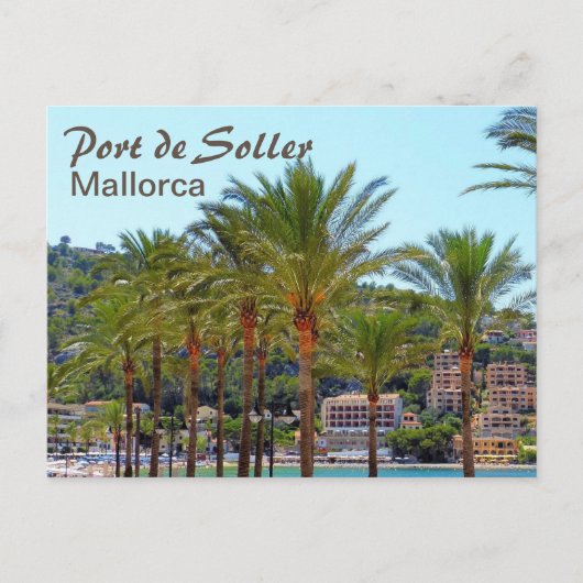 Carte Postale Port de Soller Mallorca (Devant)