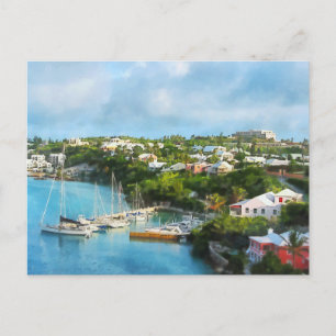 Carte Postale Port de St. George, Bermudes