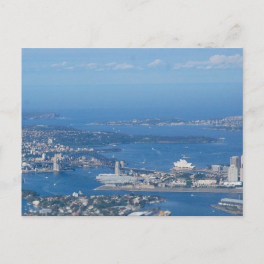 Carte Postale Port de Sydney (Devant)