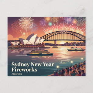 Carte Postale Port de Sydney Australie