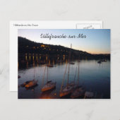 Carte Postale port de villefranche (Devant / Derrière)