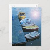 Carte Postale Port de Whitby (Devant / Derrière)