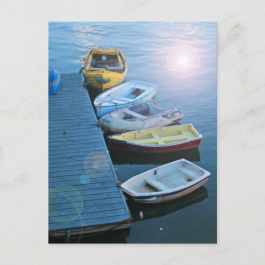 Carte Postale Port de Whitby (Devant)