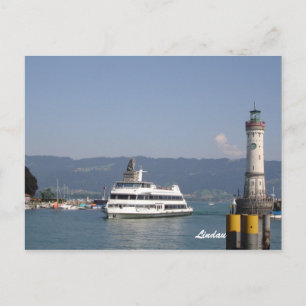 Carte Postale Port d'entrée de Lindau